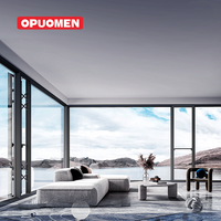 Ventana corredera plana moderna con marco ultra estrecho y diseño de apertura a presión, circulación de aire interior eficiente para dormitorios