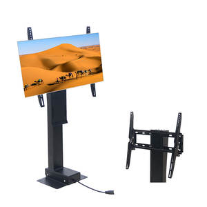 Squisito artigianato moderno elettrico motorizzato <span class=keywords><strong>TV</strong></span> Stand regolabile Flip <span class=keywords><strong>TV</strong></span> ascensore ufficio soggiorno in <span class=keywords><strong>metallo</strong></span> montaggio <span class=keywords><strong>Mobile</strong></span> carrello <span class=keywords><strong>TV</strong></span> - Product Image 6