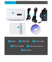 Printer Label Pengiriman 203dpi Pos 9200 L BL USB Desktop Direct Thermal 4*6 Inch Impresora De Etiquetas Tersedia