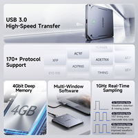Analizador Lógico USB3.0 FNIRSI DLA-32 Plus de 32 Canales, Memoria de 4 Gbit, Decodificador de Protocolos Sigrok 170+, Salida PWM, Depurador FPGA Multicanal