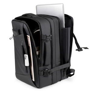 Waterproof Business Usb Rechargeable Laptop Backpack Large Capacity Expandable Laptop <b>Bags</b> Student Backpack - Product Image 3