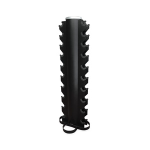 Support de rangement <span class=keywords><strong>vertical</strong></span> en acier à 2 niveaux pour 10 paires d'haltères, idéal pour la maison, la salle de sport commerciale, fabrication OEM - Product Image 2