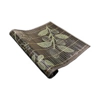 Sets de table en bambou naturel enroulables Shining BP-003 pour table à manger