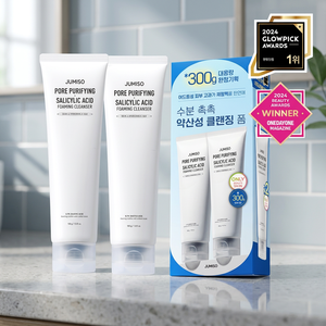 Jumiso 150g Nettoyant Fonctionnel Anti-Acné pour les Pores, Nettoyant Visage Moussant Purifiant Coréen Double Action à l'Acide Salicylique - Product Image 2