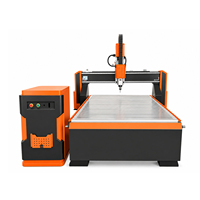 Router CNC de 3 Ejes Jinan Mosencnc de 1300x2500mm con Mesa de Trabajo con Ranura en T, Husillo de 4.5kW y Precisión de 0.01mm