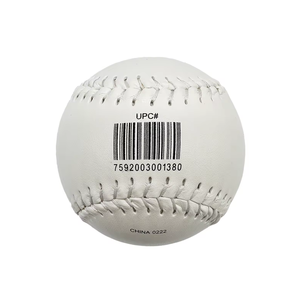 Pelota de Softbol <span class=keywords><strong>Tamanaco</strong></span> SB-120I de 12 Pulgadas, de Alta Calidad, Fabricada con Cuero Blanco de PVC y Núcleo de Corcho - Product Image 5