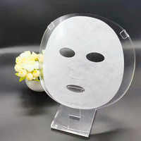 Vente chaude soins de la peau sec coton naturel feuille de masque facial feuille de masque facial personnalisée