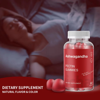 Complément alimentaire Yichao Healthcare Ashwagandha Gummy pour soulager le stress, gommes apaisantes, gommes personnalisées, gommes végétaliennes, gommes sur mesure