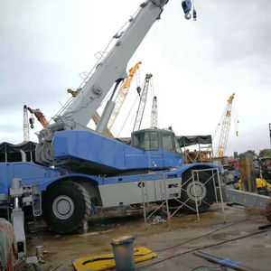 Efisiensi Jepang asli bekas disertai kapasitas angkat besar <span class=keywords><strong>Komatsu</strong></span> 50 TOn <span class=keywords><strong>LW500</strong></span>-1Rough derek medan untkuk - Product Image 1