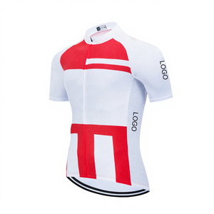 Maillot de Ciclismo de Verano para Hombre, Reversible, Talla Grande, Estampado, OEM, Ecológico, 100% Poliéster, 220g, Manga Corta, Transpirable, Personalizado para Equipo - Product Image 4