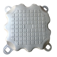 Ponton flottant, quai flottant, cellule en HDPE
