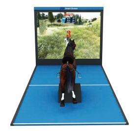 Vente directe d'usine simulateur d'équitation électrique mécanique intérieur entraînement pour centre commercial éducatif équestre métal - Product Image 6