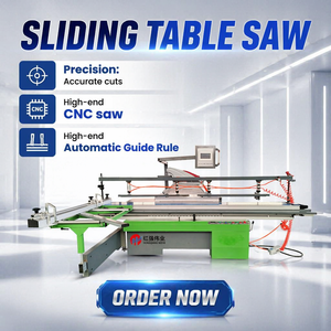 Machines à bois, structure <span class=keywords><strong>de</strong></span> conception allemande, <span class=keywords><strong>scie</strong></span> à table coulissante entièrement automatique, <span class=keywords><strong>scie</strong></span> à panneaux à commande numérique par ordinateur - Product Image 1