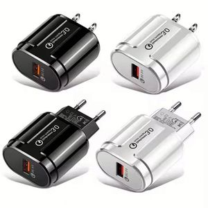 18W 3A Fast Charger QC3.0 USB Wall Charger Power Adapter US EU Plug Mobile Phone Charger - Product Image 1