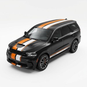 Autocollants universels pour bandes de course sportives, résistants à la décoloration et protégés contre les UV, pour SUV - Product Image 1