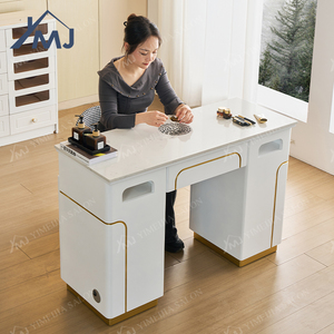 Muebles <span class=keywords><strong>de</strong></span> Salón, Estación <span class=keywords><strong>de</strong></span> Manicura, <span class=keywords><strong>Mesa</strong></span> <span class=keywords><strong>de</strong></span> Manicura con Almacenamiento, Mesas <span class=keywords><strong>de</strong></span> Manicura con Muchos Cajones - Product Image 2
