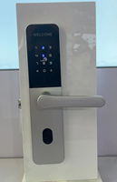 Serrure de porte intelligente pour chambre d'hôtel Tuya ZigBee, acier durable, télécommande électronique via Wifi, déverrouillage par clé