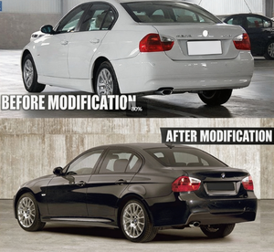 ชุดแต่งภายนอกรถยนต์ Auron 3 Series E90 รุ่นใหม่ อัพเกรดกันชน ปี 2005-2008 ราคาดีที่สุด ชุดกันชนครบชุด - Product Image 5