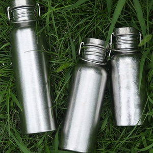 Botella Deportiva Ligera y Portátil de Acero Inoxidable con Aislamiento al Vacío, Tapa con Asa, a Prueba de Fugas, Mantiene la Temperatura por 6 Horas, Ideal para Ciclismo, Camping y Viajes - Product Image 2