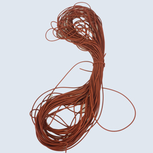 Đàn hồi mềm rõ ràng trắng đen tròn 1mm 2mm 3mm 4mm 5mm rắn Silicone cao su dây con dấu Gasket Silicone O vòng dây - Product Image 4