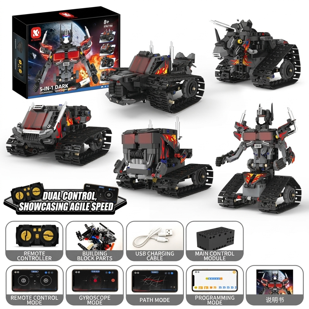 Five-change programming blackening resident robot-k96146