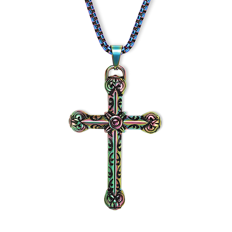 Amazon.com: Sacina Gothic Cross Pendant Necklace, Gothic Emo