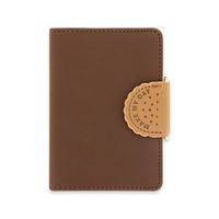 2024 A6 personnalisable cahier planificateur magnétique couverture en cuir Journal Journal papeterie imprimé Style fil couture reliure
