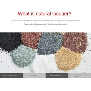 Échantillon gratuit <span class=keywords><strong>Peinture</strong></span> de pierre de marbre pour mur extérieur enveloppé d'eau Auto-construction <span class=keywords><strong>Peinture</strong></span> de sablage 6D imperméable - Product Image 4