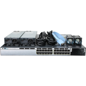Commutateur PoE+ 24 ports 1 GbE 435 W PLC WS-<span class=keywords><strong>C3750X</strong></span>-<span class=keywords><strong>24P</strong></span>-<span class=keywords><strong>L</strong></span> pour produit sous garantie - Product Image 1