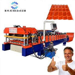 HAUAN Steel Roofing Tile Making Machine with Gear Bearing Motor for <b>Building</b> <b>Material</b> <b>Machinery</b> - Product Image 1