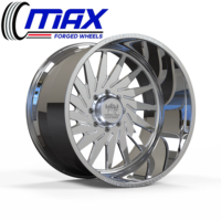 Jantes forgées à profil profond MAX 22x12 24x14 26x14 8x170 8x180 pour Ford F250 F350 pour GMC Sierra 2500HD 3500HD