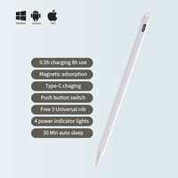 Lápiz Óptico Activo Universal Recargable para Dispositivos Inteligentes IOS, Android y Windows, 10 Horas de Uso, Certificado CE RoHS