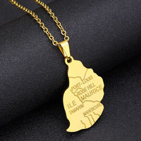 Pendentif de collier avec mots gravés en or pour homme et femme