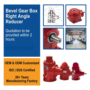 Reductor Industrial <span class=keywords><strong>de</strong></span> Engranajes Cónicos Espirales <span class=keywords><strong>de</strong></span> Ángulo Recto MW H300, Unidad <span class=keywords><strong>de</strong></span> Transmisión <span class=keywords><strong>de</strong></span> Alto Torque para Sistema <span class=keywords><strong>de</strong></span> Bombeo Contra Incendios - Product Image 1