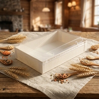 Boîtes alimentaires en bois pour sushis, boîte à sushi jetable pliable pour emporter