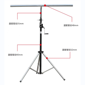 Manivelas de mano de cabrestante para exteriores, soporte de manivela para iluminación de escenario - Product Image 5