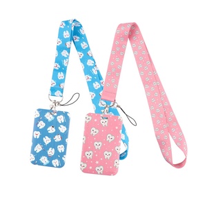 Lanyards de Poliéster con Diseños Variados para Salud Dental, Regalo Promocional para Dentistas, Porta Tarjetas de Identificación, Llaveros Médicos con Diseño de Dientes - Product Image 3