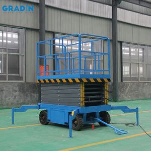 4 mètres 6m 8m 15m Batterie hydraulique mobile Remorque <span class=keywords><strong>Table</strong></span> élévatrice électrique à ciseaux - Product Image 2