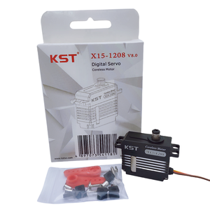 NUEVO <span class=keywords><strong>Servo</strong></span> HV sin Núcleo X15-1208 KST para Helicópteros y Barcos <span class=keywords><strong>RC</strong></span>, 13.5Kgf.cm de Alto Torque, <span class=keywords><strong>Servo</strong></span> Cíclico de 0.07s, Material Metálico - Product Image 4
