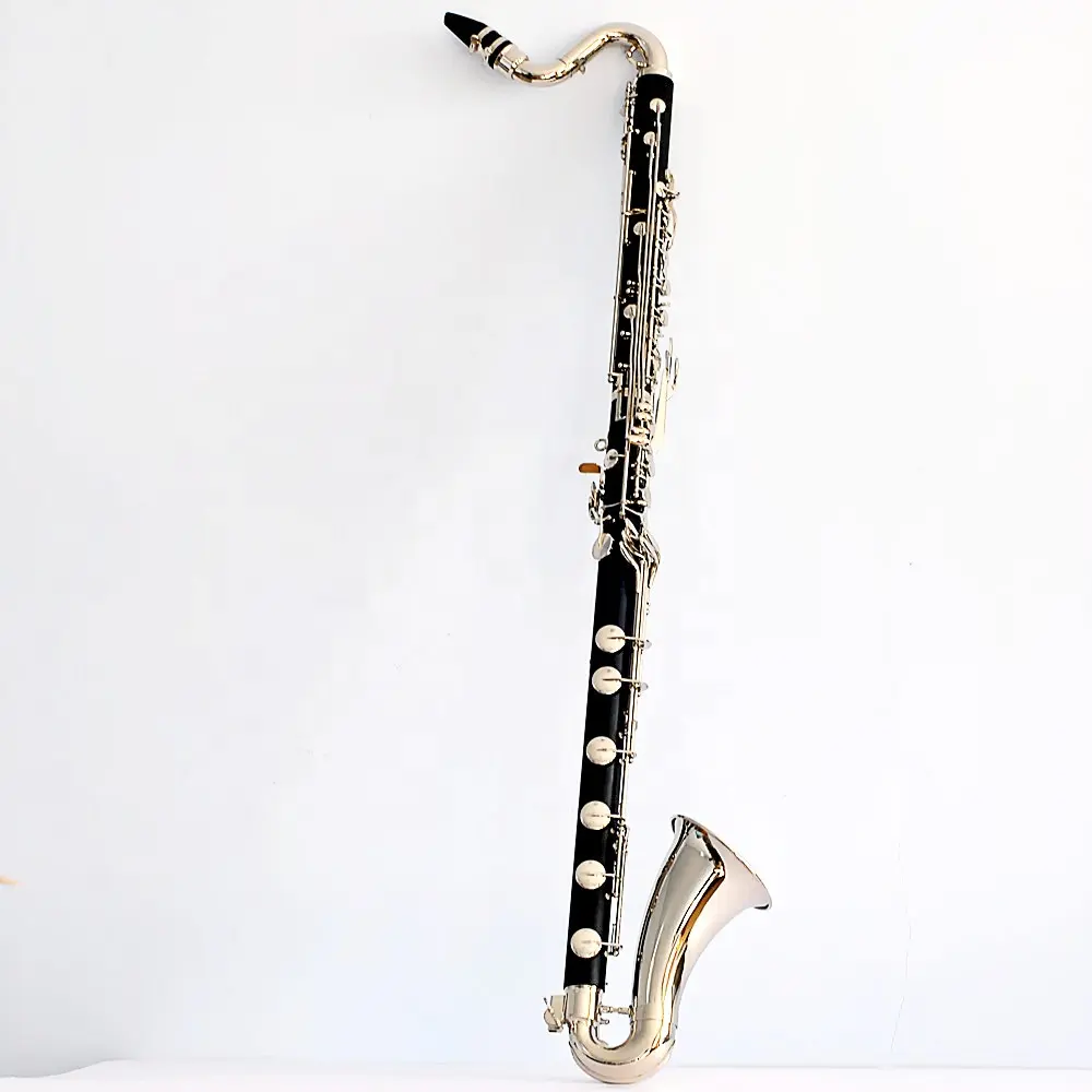 Hot selling band spelen muziekinstrument klarinet muziekinstrument lage C basklarinet