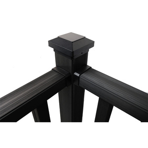 Clôture de terrasse extérieure temporaire en WPC avec <span class=keywords><strong>garde</strong></span>-<span class=keywords><strong>corps</strong></span> en composite Rampe d'escalier et de <span class=keywords><strong>balcon</strong></span> en plastique et <span class=keywords><strong>bois</strong></span> - Product Image 6