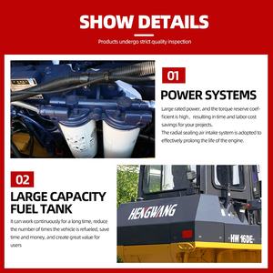 Topadora Pequeña Oficial HENGWANG HW16 de 160HP, Mini Topadora de Orugas, Precio de Bulldozer - Product Image 3