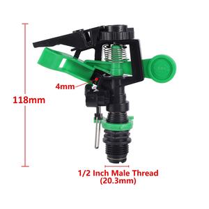 Alat penyiram irigasi air 1/2 inci, penyiram taman pertanian putaran dapat disesuaikan 360 - Product Image 2