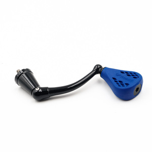Empuñadura para carrete de pesca de 66 mm con mango azul de TPE de 35 mm para Slammer Spinfisher 2500 4500 - Product Image 1