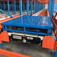 Stabilisateur de connexion inférieure intégré pour rayonnage à palettes Radio Shuttle, anti-vibration, pour rayonnage sans fil robuste multi-niveaux et multi-étages