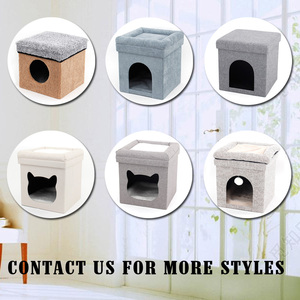 Otomana Moderna y Elegante <span class=keywords><strong>de</strong></span> Tela Suave, Plegable, Casa <span class=keywords><strong>para</strong></span> Perros, Asiento Otomano, Reposapiés, <span class=keywords><strong>Cama</strong></span> <span class=keywords><strong>para</strong></span> Mascotas - Product Image 5