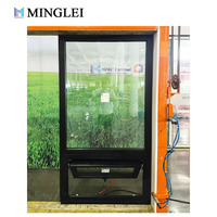 Ventana de Aluminio con Rotura de Puente Térmico, Certificación NFRC, Vidrio Low-E, Cierre Multipunto, Resistente a la Intemperie, Estilo Europeo