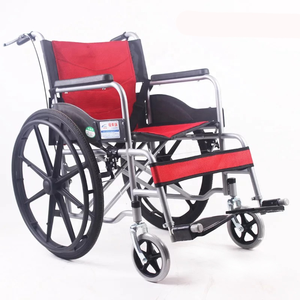 Dobrado 24 Inch Manual <span class=keywords><strong>Wheelchair</strong></span> com pneu sólido e braço 24 Inch Solid Tire <span class=keywords><strong>Wheelchair</strong></span> para venda - Product Image 4