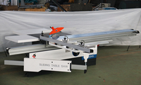 Scie à panneaux verticale à glissière haute précision avec moteur 5,5 kW pour la découpe du bois, longueur maximale 3200 mm, mélamine/MDF, 380V/220V