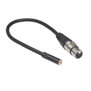 OEM/ODM 3,5 mm Jack zu XLR Jack-Audio-Kabel Weiblicher zu Weiblichem Verbinder Audio-Kabel